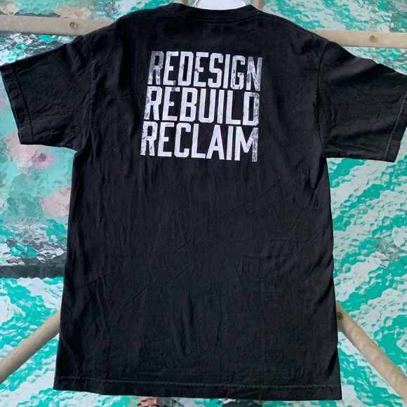 WWE Seth Rollins T-Shirt Redesign Reclaim Rebuild - Picture 4 of 10